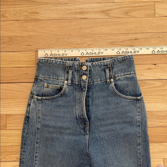 IRO High Rise Blue Women's Jeans size 36 - Picture 4 of 10